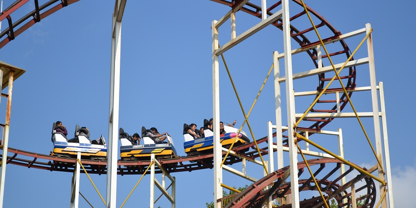 Jaipur theme parks feature various exciting rides like slides and water activities