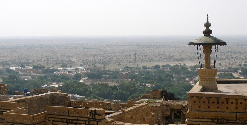 Stunning view of Jaisalmer Fort, a UNESCO site and one of the iconic places to visit in Jaisalmer