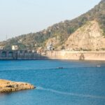 View of Bhakra Nangal Dam, one of the best places to visit in Nangal