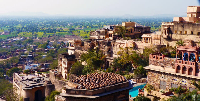 Neemrana Fort Palace, one of the stunning historical forts and luxury heritage places to visit in Neemrana