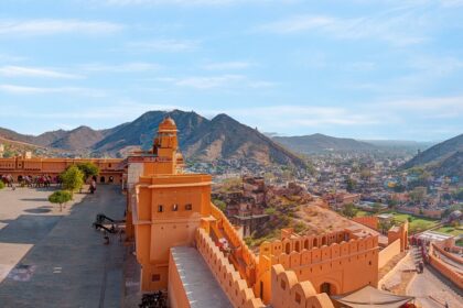 Expansive Fort landscape, a top spot among places to visit in Rajasthan in January