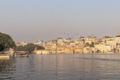 A serene view of Lake Pichola, one of the best places to visit in Udaipur for couples.