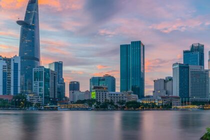 Ho Chi Minh City Cityscape, mesmerising view of places to visit in Vietnam in December