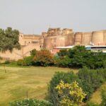 Scenic view of Qila Mubarak Gurudwara Sahib, one of the most peaceful places to visit near Bathinda.