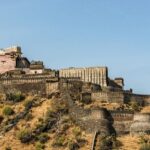 Majestic Kumbhalgarh Fort perched atop hill, one of the top places to visit in Kumbhalgarh.