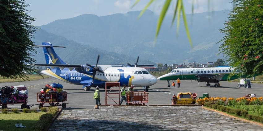 This network of flights in Pokhara offers some international flights to travel around.