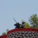 A view of Ponda Fort in Goa, showcasing its historic architecture and lush surroundings.