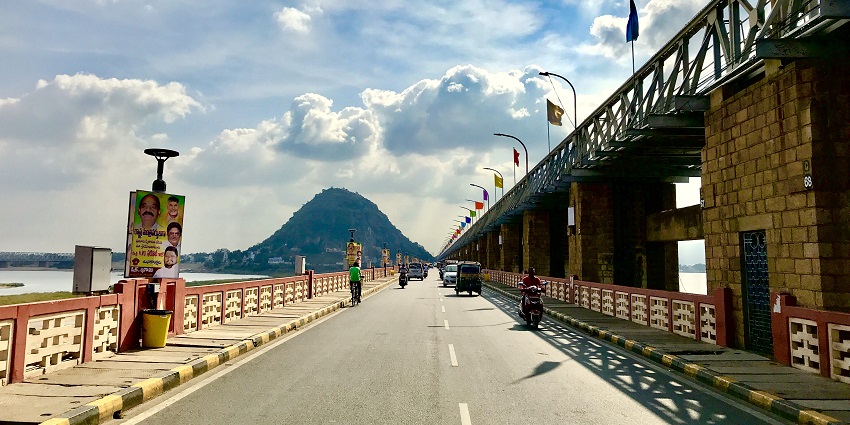 Prakasam Barrage is one of the best places to visit after enjoying Kondapalli Trekking.