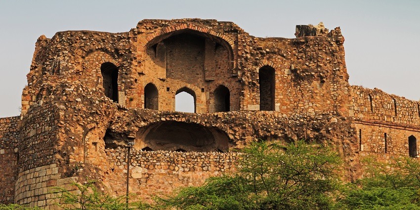 Explore the ancient ruins at the historic Purana Qila, near the National Crafts Museum.