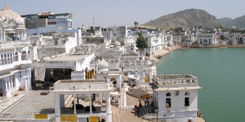Pushkar, the holy town, is one of the best places to visit in Rajasthan in July month.
