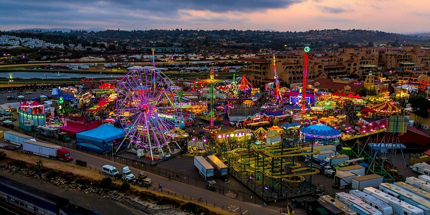 Vibrant beauty of Pushkar Fairground, one of the top places for New Year Party in Pushkar.