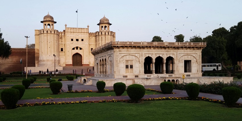 Qila Mubarak is a historic fort showcasing its grand architecture and historical significance.