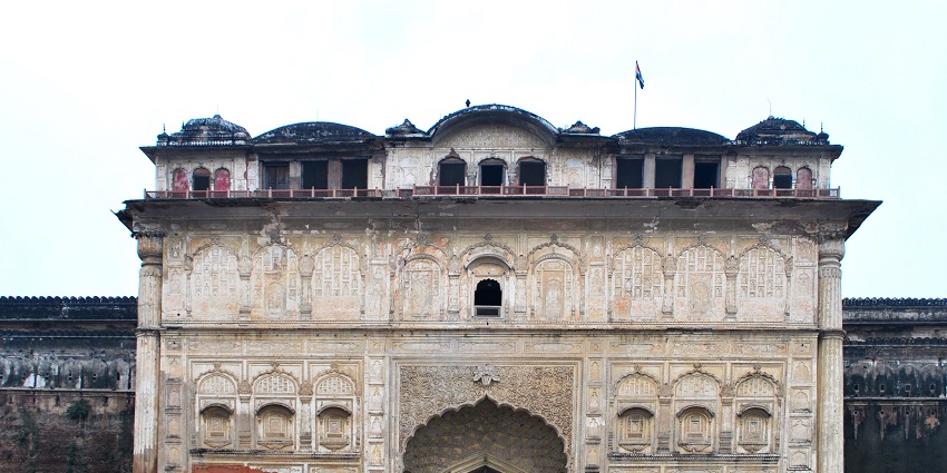 An image of Qila Mubarak Museum which is one of the famous museums in Patiala, Punjab.