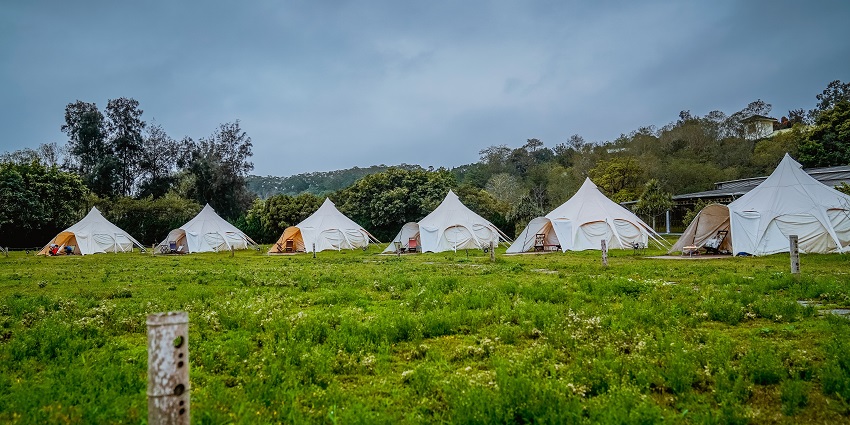 Luxury camping in Udaipur at Raas Leela offers Lake Pichola views and amenities.