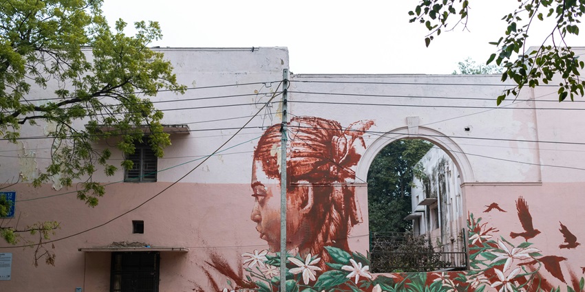 A glimpse of the popular Raghurajpur Artist Village, a hotspot near the Puri museums.