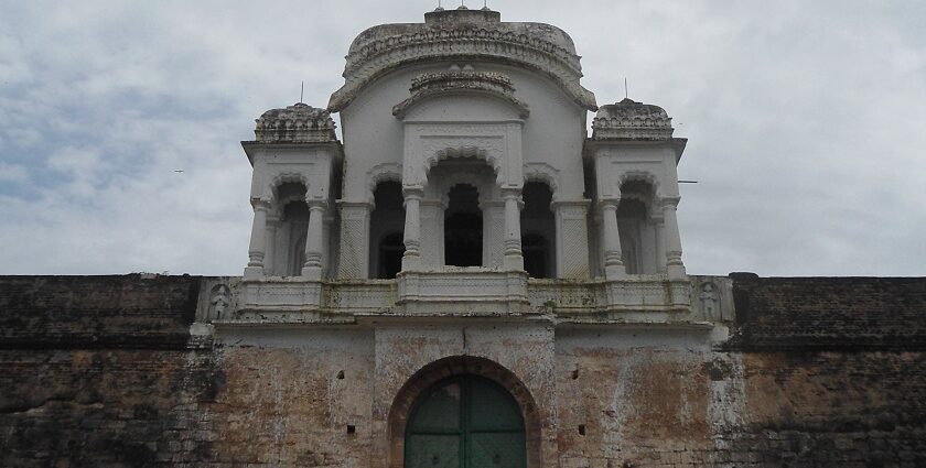 Panoramic snap of the beautifulChallapalli Rajavari Fort in the state of Andhra Pradesh