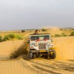 Image of Rajasthan Desert Safari offers golden dunes, camel rides, and starry camping