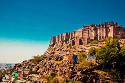 The Mehrangarh Fort is one of the famous Rajasthan picnic places, for exploring