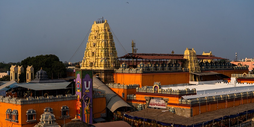 A picture of one of the best places to visit in Bhadrachalam to worship lord Rama
