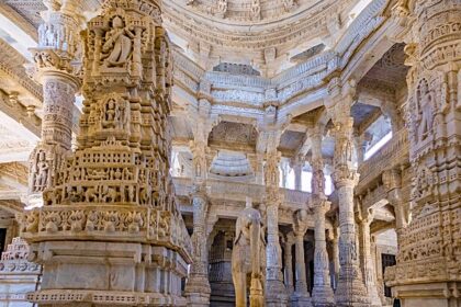 A stunning Jain architectural masterpiece located in Rajasthan is a must-visit site.