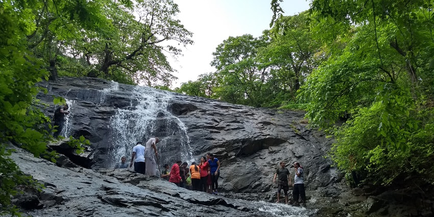 Randha Falls - one of the places to visit in Bhandardara featuring Pravara River waterfall.