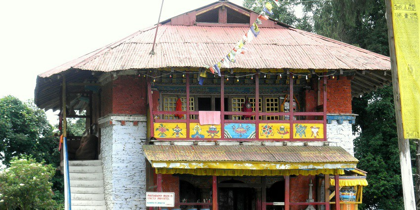 Snapshot of the view point of the Ravangla Rinchenpong entry in Sikkim