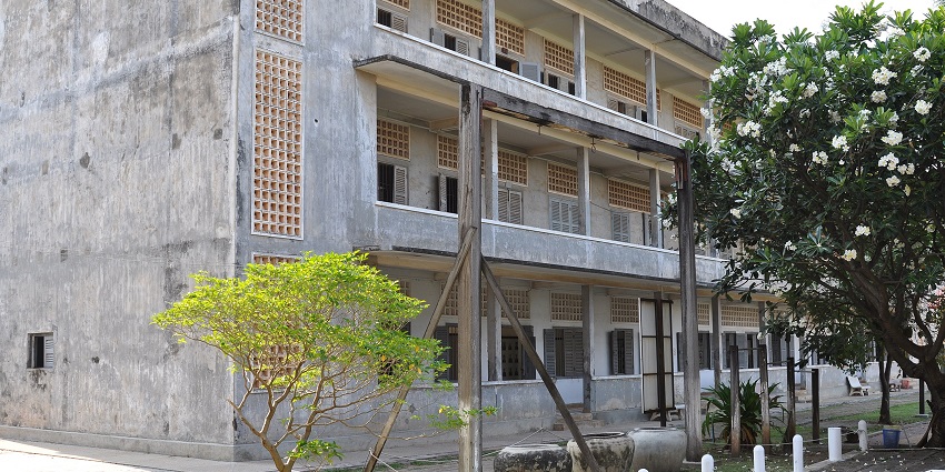 Snapshot of the security office 21 which is now tuol sleng museum in Cambodia