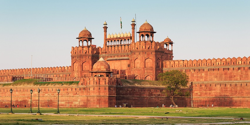 Red fort is a renowned historical spot that was the main residence of the Mughals