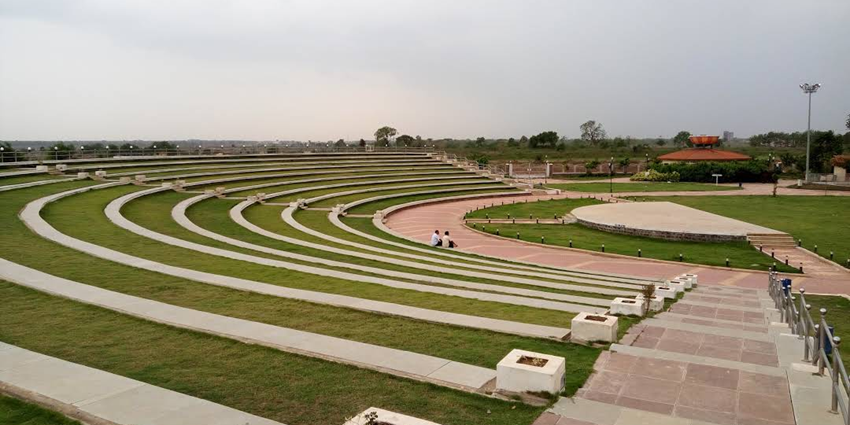 Scenic image of the iconic atal park in the state of haryana