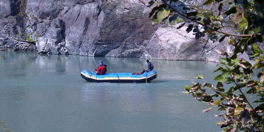 Rishikesh is famous for white water river rafting along with spiritual significance.