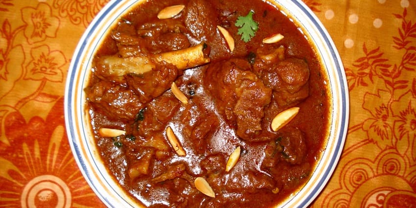 Among the street food in CP, rogan josh is loved by people who have non-vegetarian preferences.