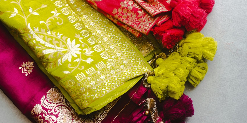 A glimpse of Roop Sons boutique offering elegant ethnic wear and timeless traditional fashion in Jaipur.