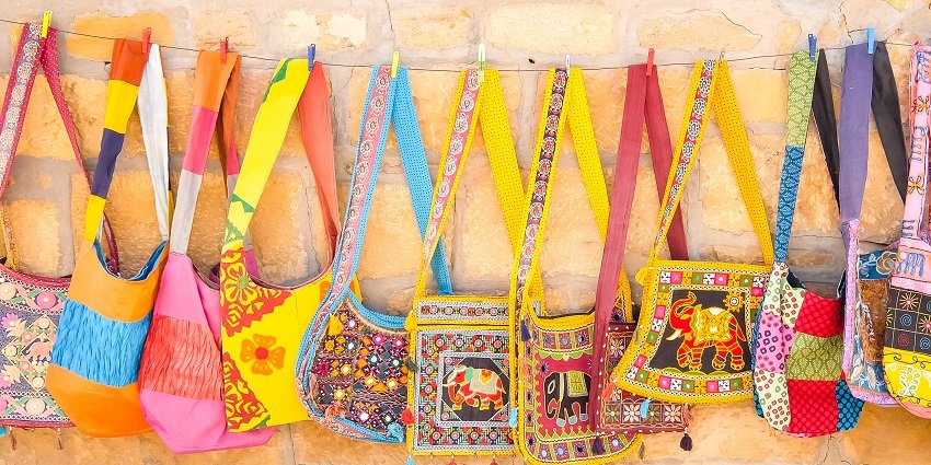 Sadar Bazar in Jaisalmer is one of the best places for shopping in Rajasthan state.