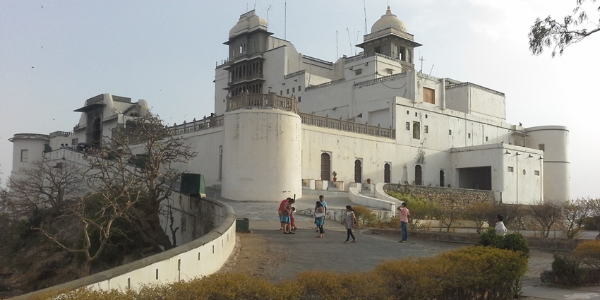 Sajjangarh Palace on a hilltop is among famous places to visit in Udaipur at night.