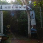 Snapshot of the enternec gate of the salim ali wildlife sanctuary and bird sanctuary in Goa