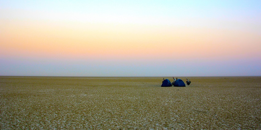 Places to visit near Khatu Shyam is the Sambhar Salt Lake, which attracts flamingos.