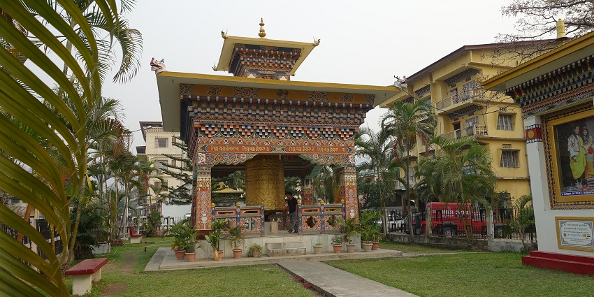 Samdrup Jonkhar's view of Green Gardens, one of the top places to visit in Bhutan in December