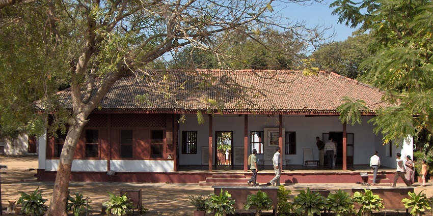 Panoramic view of the kund at Maharshi Sandipani Ashram in Ujjain, a popular destination near Mahakaleshar Temple.