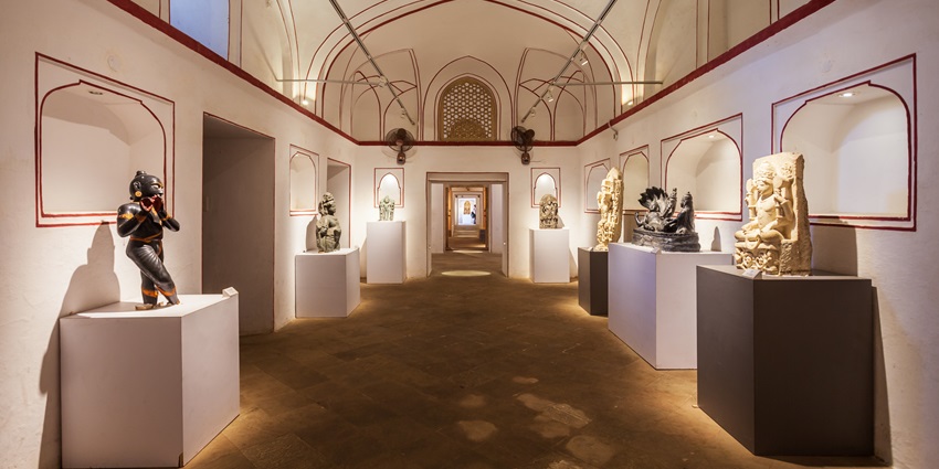 Museums showcasing the country's cultural heritage, such as the Sanghralaya Museum.