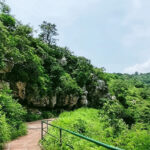 An image of Saptaparni Caves located in Vaibhar Giri Hills, Rajgir near the city of Patna.