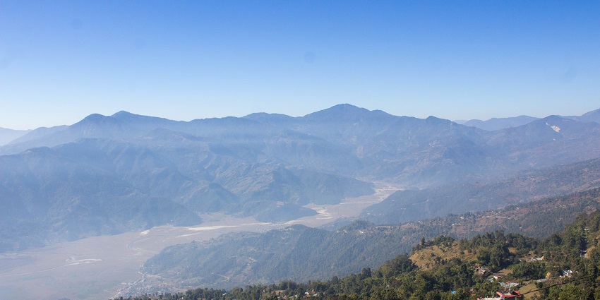 Sarangkot is one of the best places to visit in Pokhara offering breathtaking views.