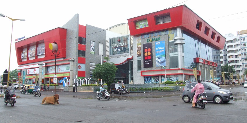 View of Satyam Mall, a haven for all fashion lovers as it offers a diverse variety