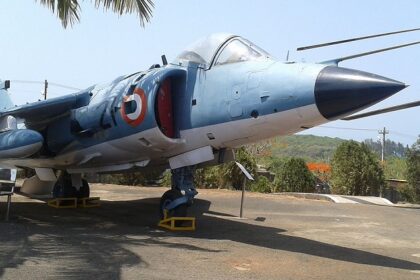 Snapshot of the Sealand 1 preserved at the Indian Naval Museum with oher naval assets