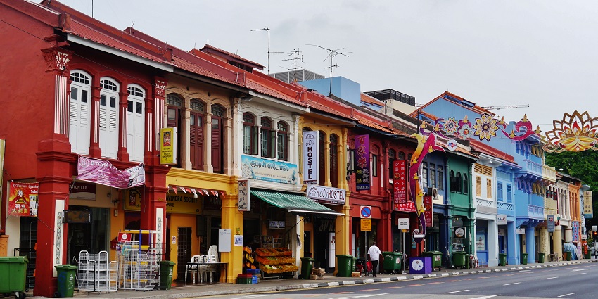 Serangoon Road—is famous for its iconic shops and markets by the streets
