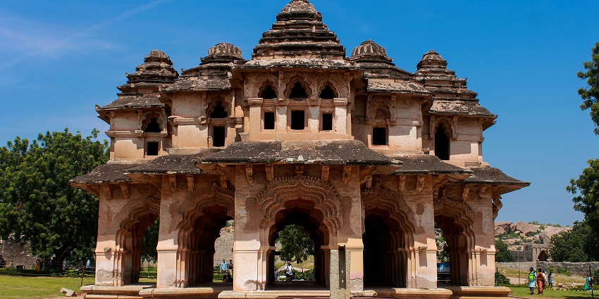 A glimpse of the splendid Shamlaji Temple exuding rustic charm and spiritual aura.