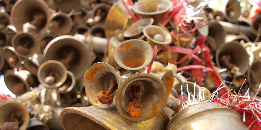 Temple bells of Sheetla Devi is one of the best tourist places in Nangal