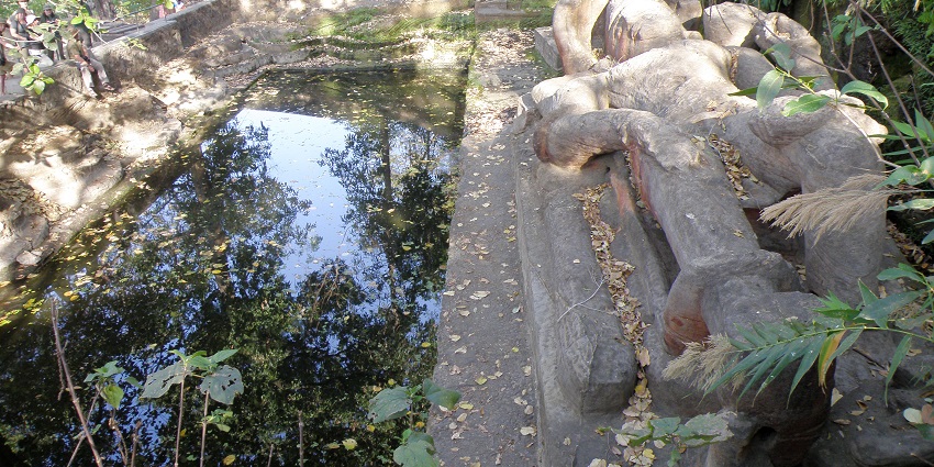 The ancient Shesh Shaiya statue is a popular place near Panpatha Wildlife Sanctuary