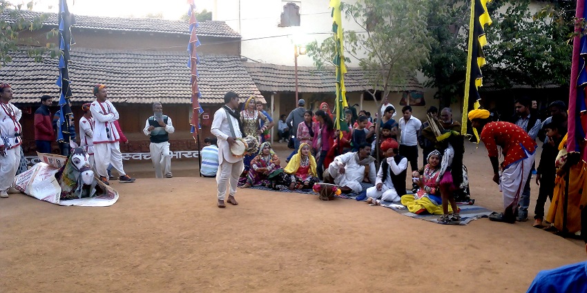 The Shilpgram village is known for its cultural performances.