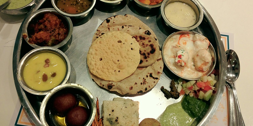 View of Shreeji Restaurant serving delicious and reasonably-priced Gujarati cuisine.