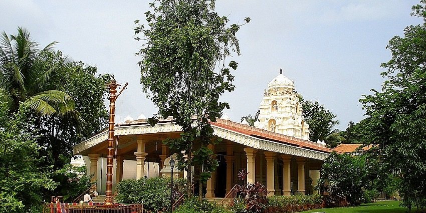 Image of Shri Betal Temple with beautiful architecture and lush green surroundings